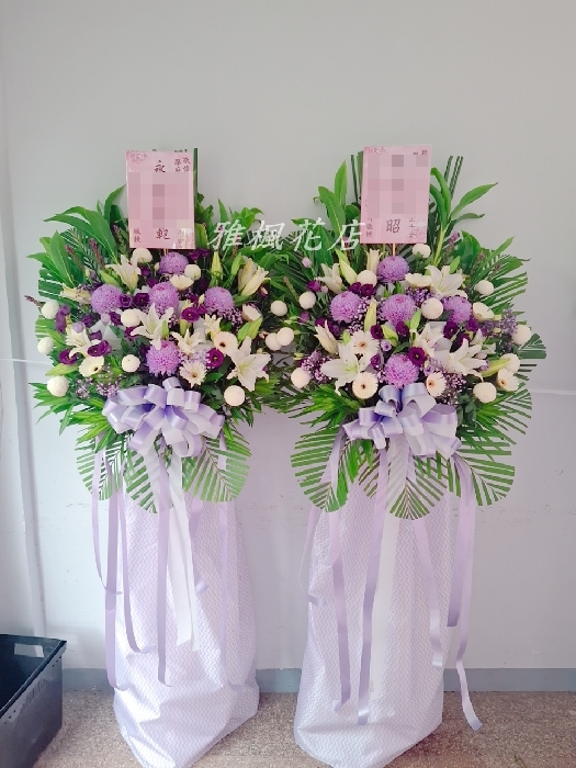 草屯花店喪禮花籃產品圖片2