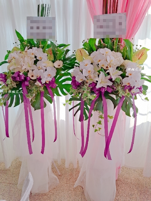 告別式高架花籃示意4