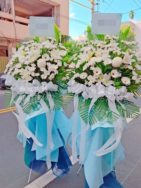 喪禮蘭花盆栽-員林花店直送-傳遞追思敬意