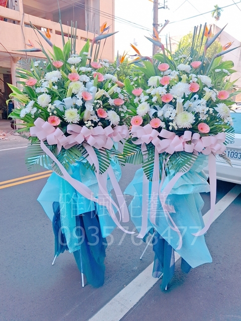 草屯公祭罐頭籃-實體花店直營配送-非轉單平台